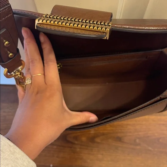 Charles & Keith Brown Crossbody Bag - Picture 6 of 11